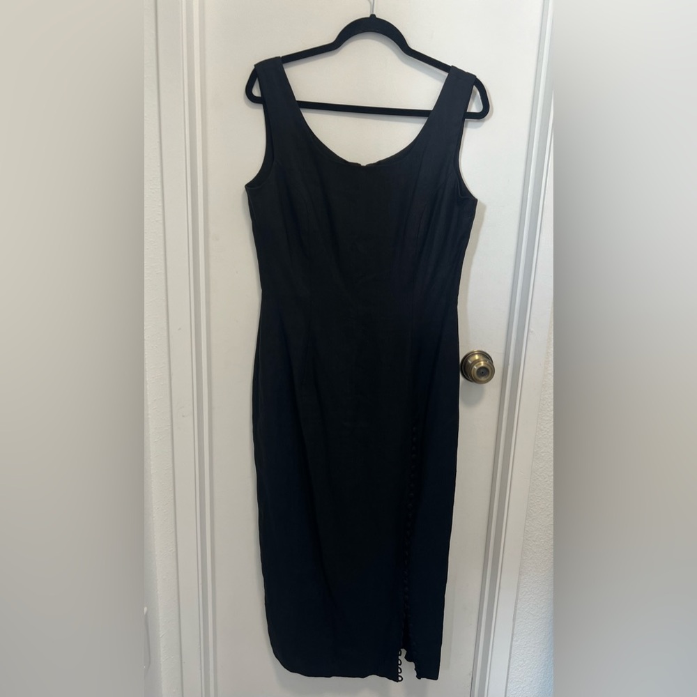 NWT Morgan Taylor women black dress